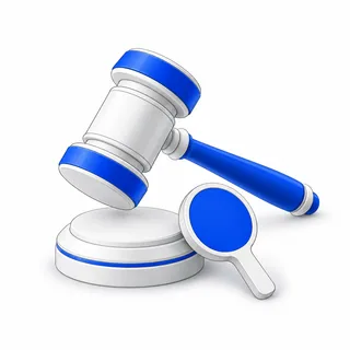 An auction gavel and a bidding paddle
