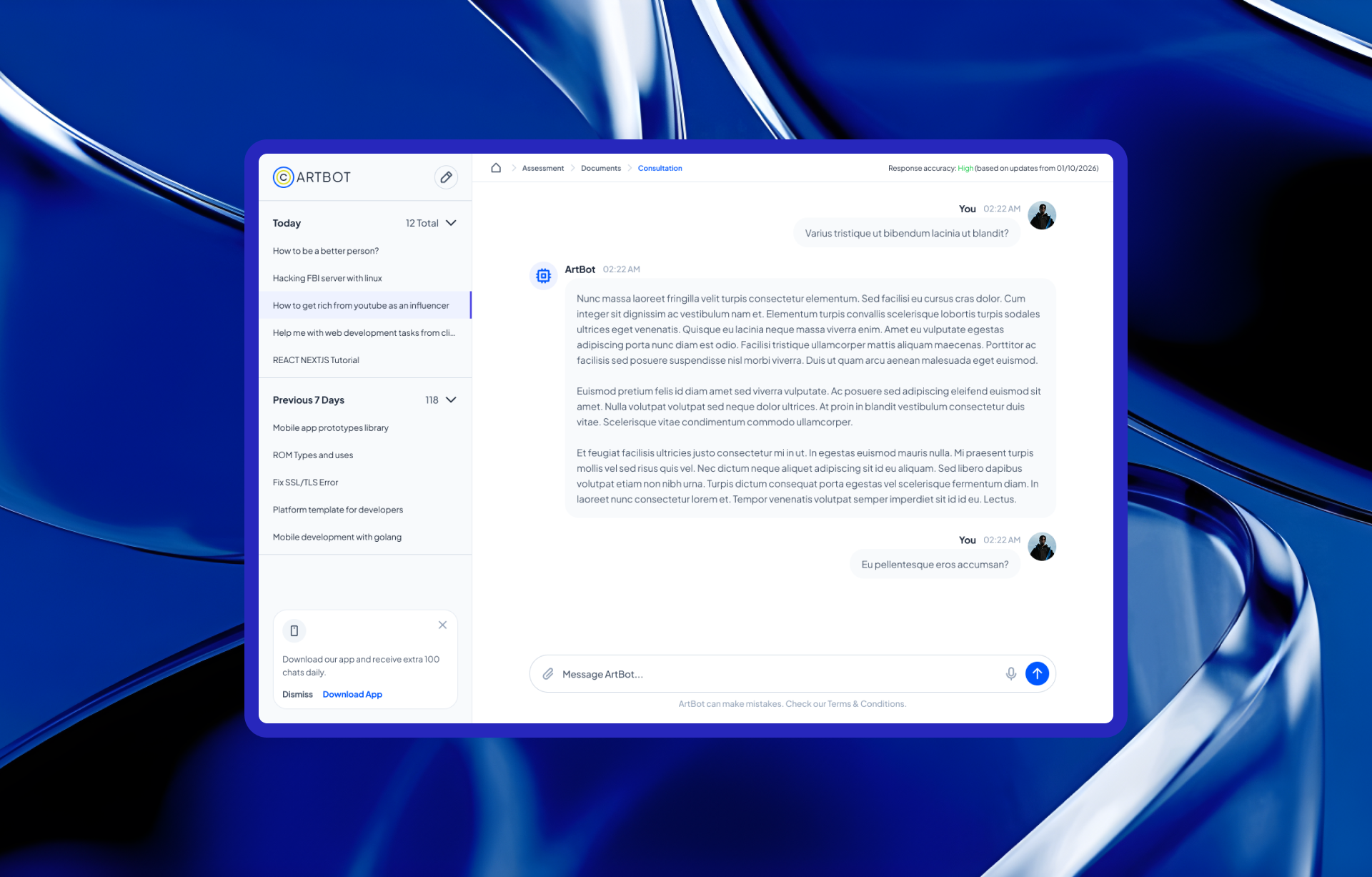 ARTBOT — главное изображение кейса