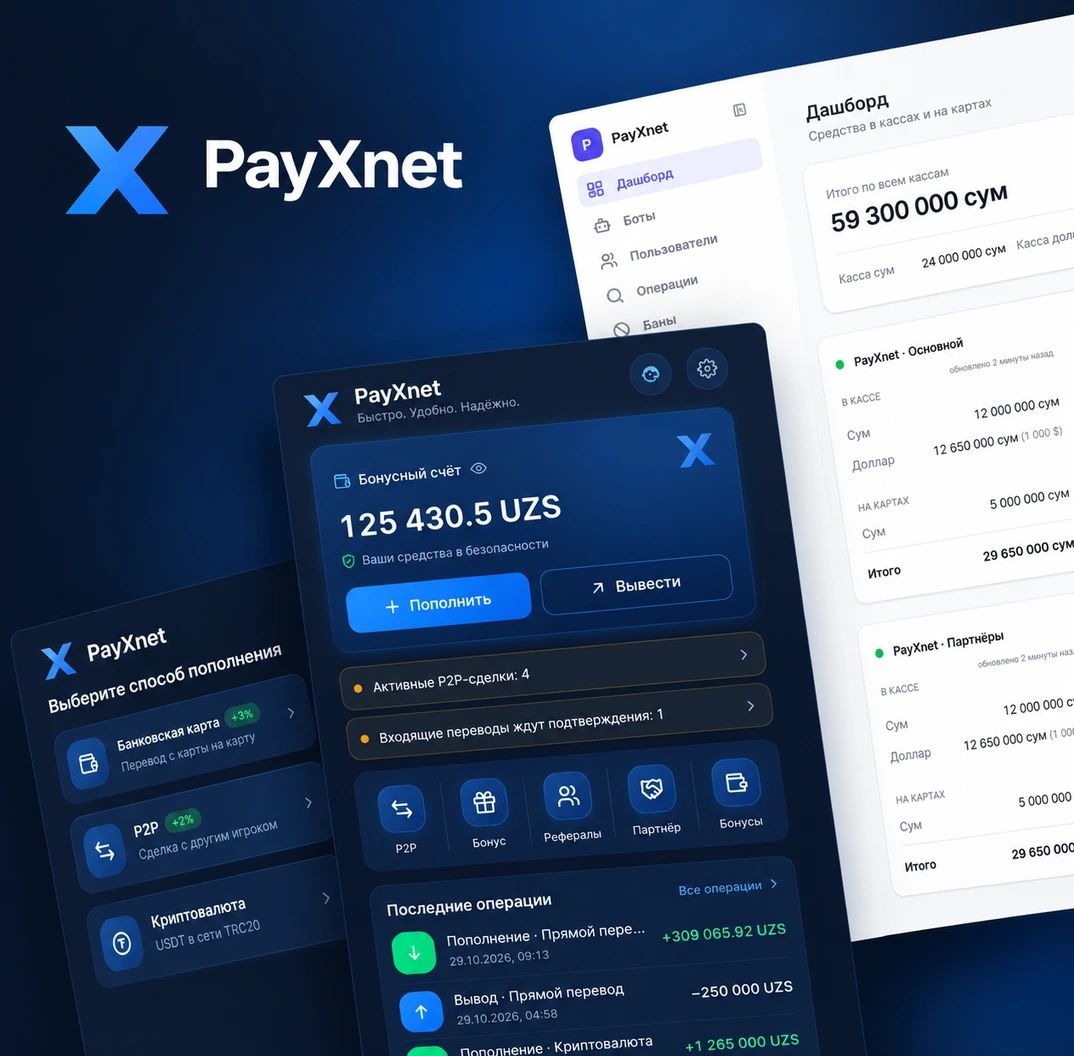 Telegram Mini App и административная панель для обработки платёжных заявок — превью кейса