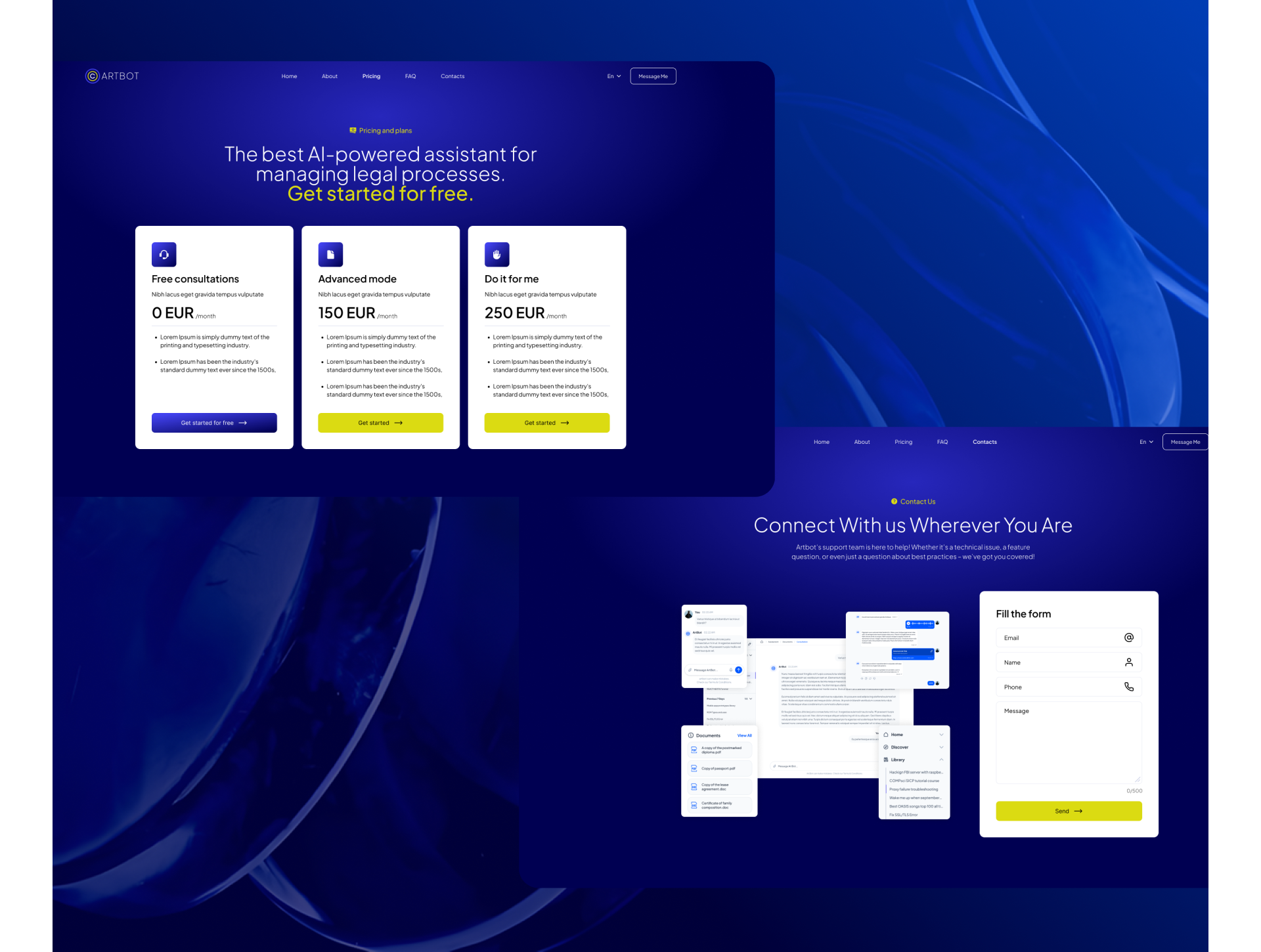 ARTBOT — скриншот интерфейса (4)