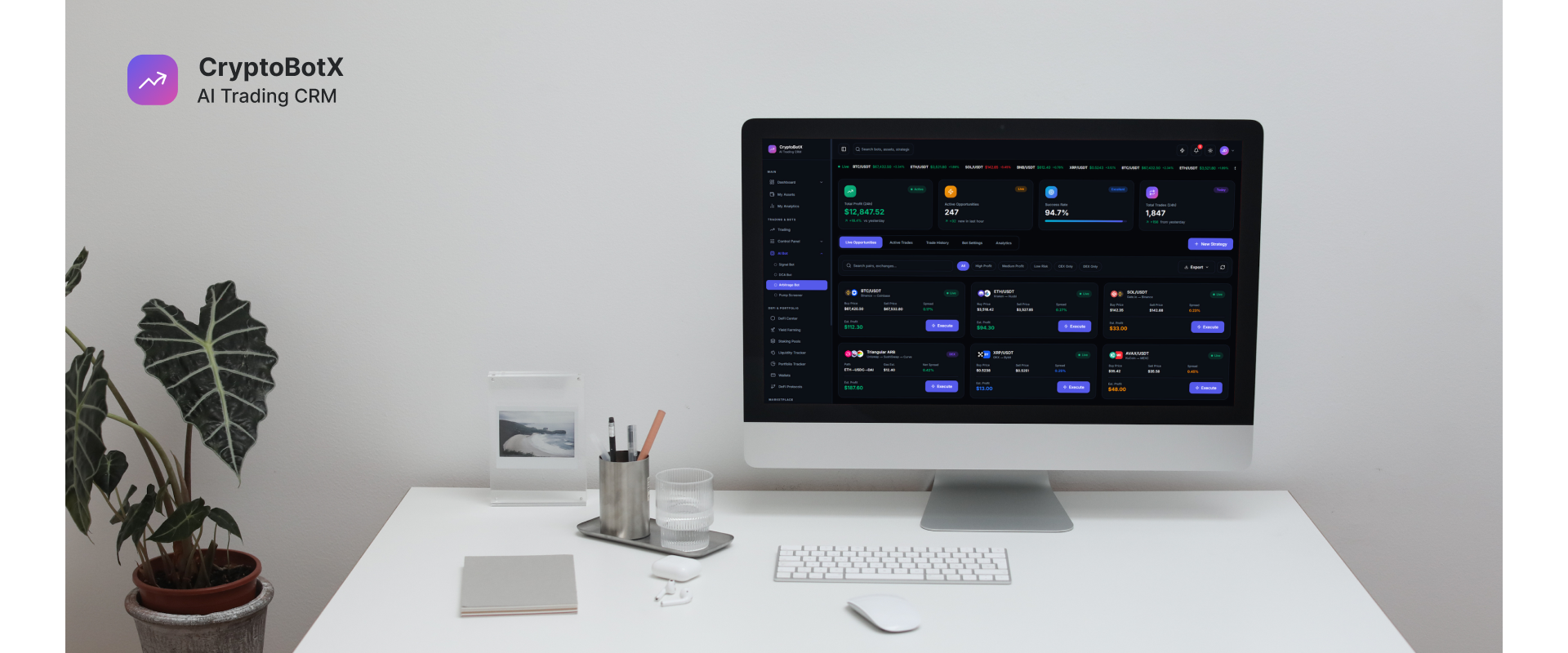 AI Trading CRM — скриншот интерфейса (4)