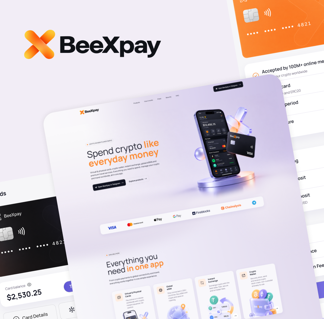 Криптобанкинг: карты, криптоактивы, платежи и eSIM — превью кейса