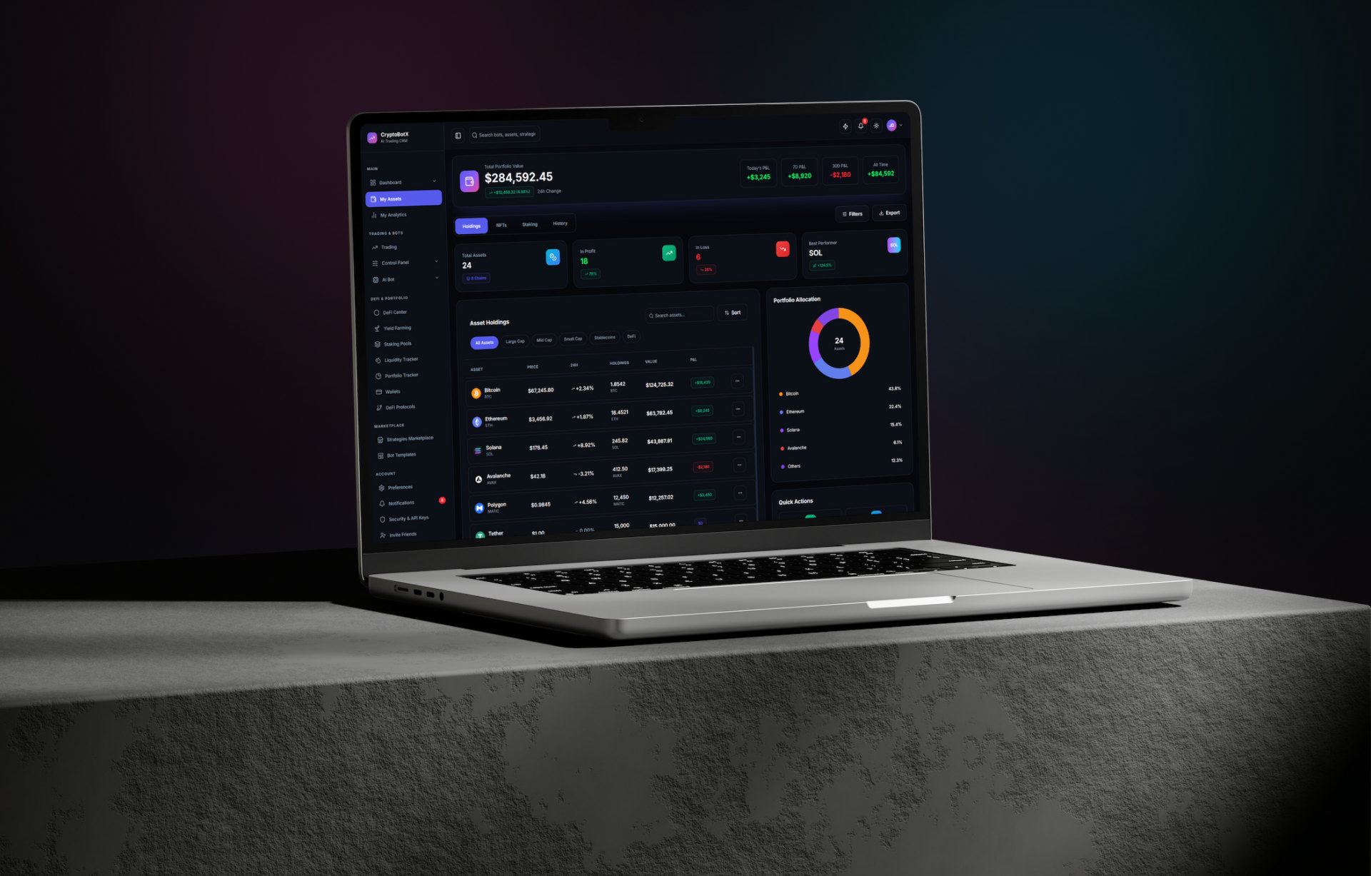 AI Trading CRM — главное изображение кейса